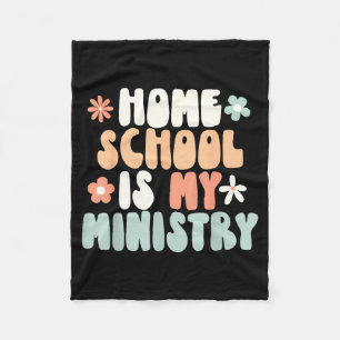 Homeschool ist Ministry Homeschool-Mom ChristlichH Fleecedecke