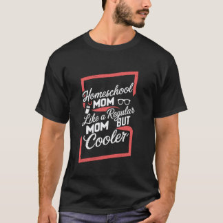 Homeschool Leben Homeschool Mutter Homeschool Vate T-Shirt