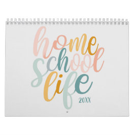 Homeschool Life Hübsch Quotes alt 2024 Kalender