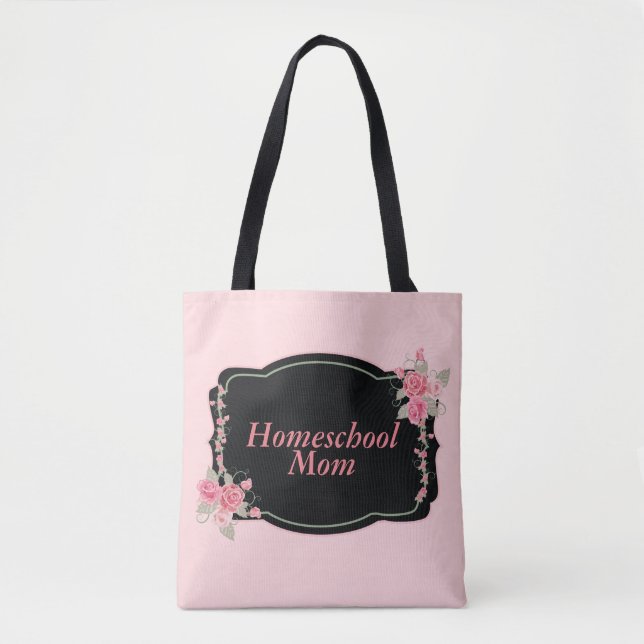 Homeschool Mama Glamour Tasche (Vorderseite)