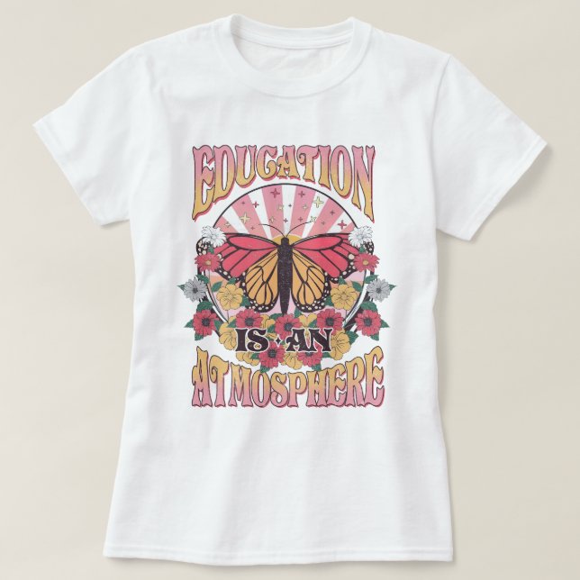 Homeschool Mama, Homeschool Mama Charlotte Mason T-Shirt (Design vorne)