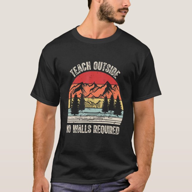 Homeschool Mama Life Distance Learning Lifestyle E T-Shirt (Vorderseite)