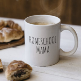 "Homeschool Mama" RAE DUNN inspiriert Kaffeetasse