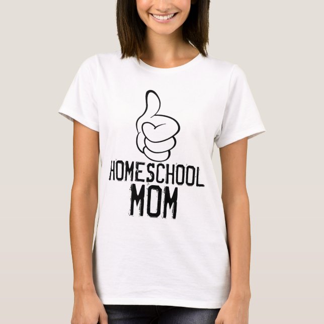 HOMESCHOOL-MAMA-T - Shirt (Vorderseite)