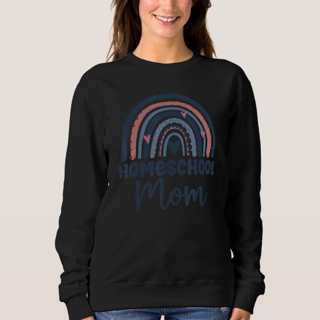 Homeschool Mom Home Schooler First Day Of School H Sweatshirt (Vorderseite)