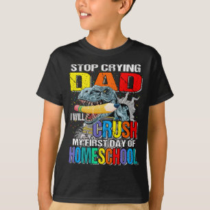 Homeschool Monster Truck Dinosaurier T - Shirt