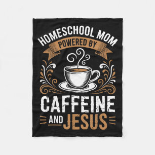 Homeschool-Mutter angetrieben Fleecedecke
