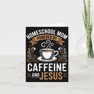Homeschool-Mutter angetrieben Karte