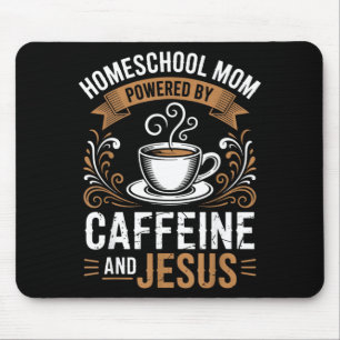 Homeschool-Mutter angetrieben Mousepad