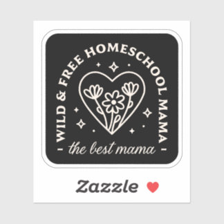 Homeschool Mutter, die zu Hause unterrichtet, best Aufkleber