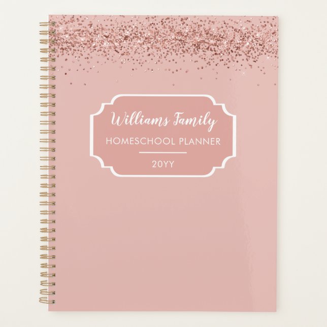Homeschool Portfolio Organisation Parties scintill (Devant)