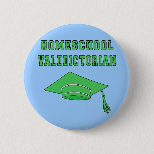 Homeschool Valedictorian Products Button (Vorderseite)