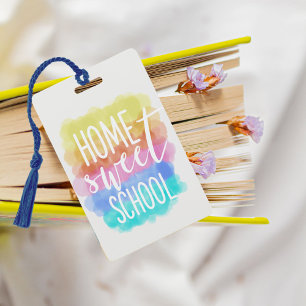 Homeschool-Zitat-Lesezeichen Ausweis