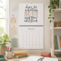 Homeschooling-Kalender
