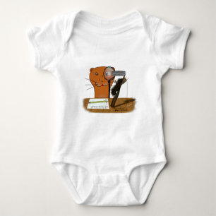 Homeschooling Oliver der Otter - Die Raupe Baby Strampler