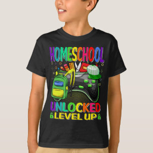 Homeschoschule - Video-Game mit ungezwungenen Stuf T-Shirt