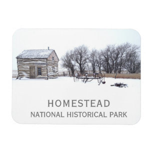 Homestead House Homestead National Historical Park Magnet