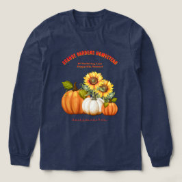 Homestead Sonnenblumen in Pumpkins Fall Tri-Blend Shirt