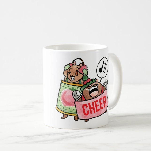 Homestyle et Thimblefist Noël Tasse à la confiture (Devant droit)