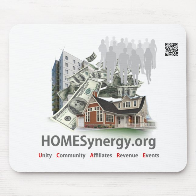 HOMESynergy - Maus-Pad Mousepad (Vorne)