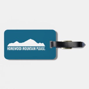 Homewood Mountain Resort Gepäckanhänger