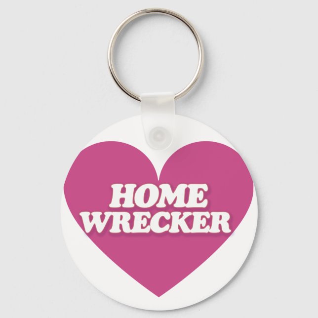 Homewrecker Herz Schlüsselanhänger (Vorderseite)