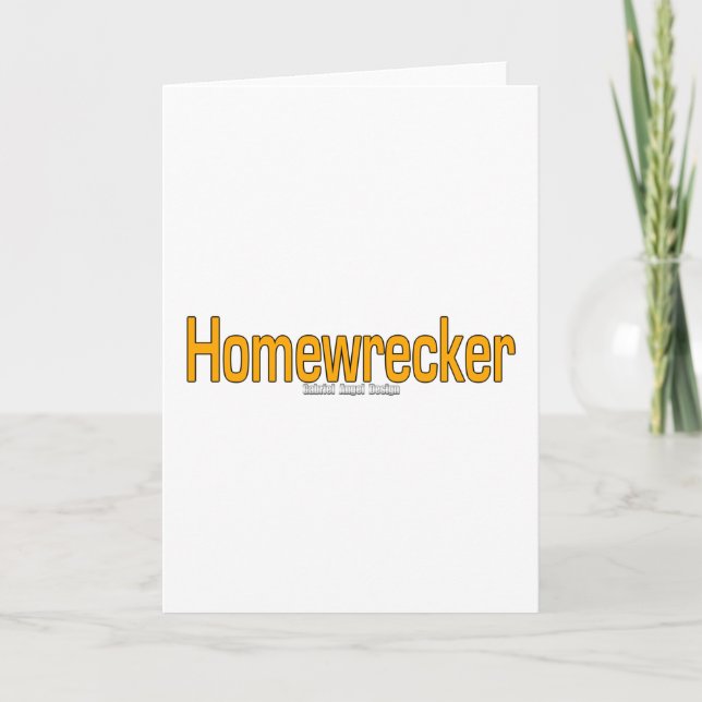 Homewrecker Karte (Vorderseite)