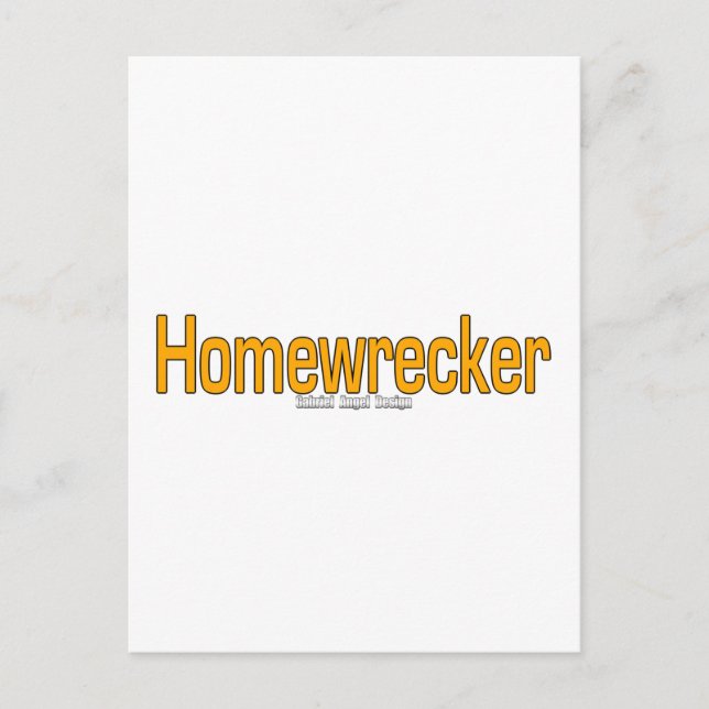 Homewrecker Postkarte (Vorderseite)