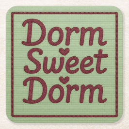 Homey Dorm Sweet Dorm Untersetzer Set