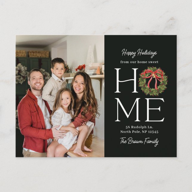 Homey Grußbewegung Ankündigung Postkarte (Vorderseite)