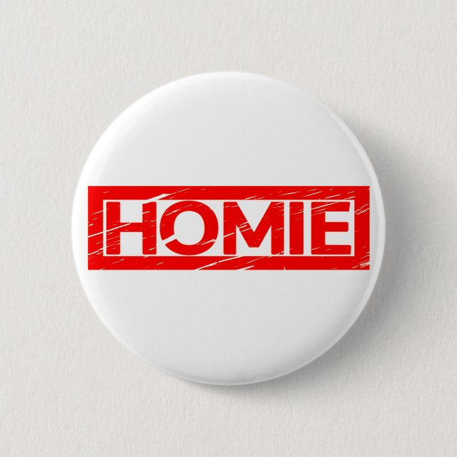 Homie Briefmarke Button (Vorderseite)