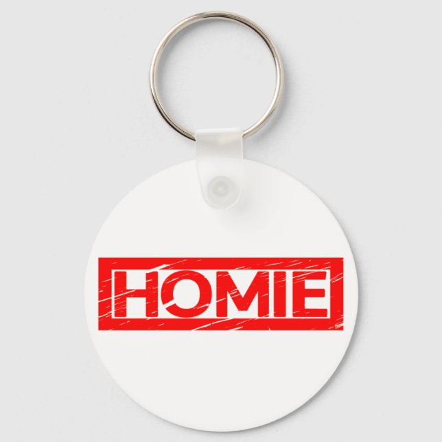 Homie Briefmarke Schlüsselanhänger (Vorderseite)