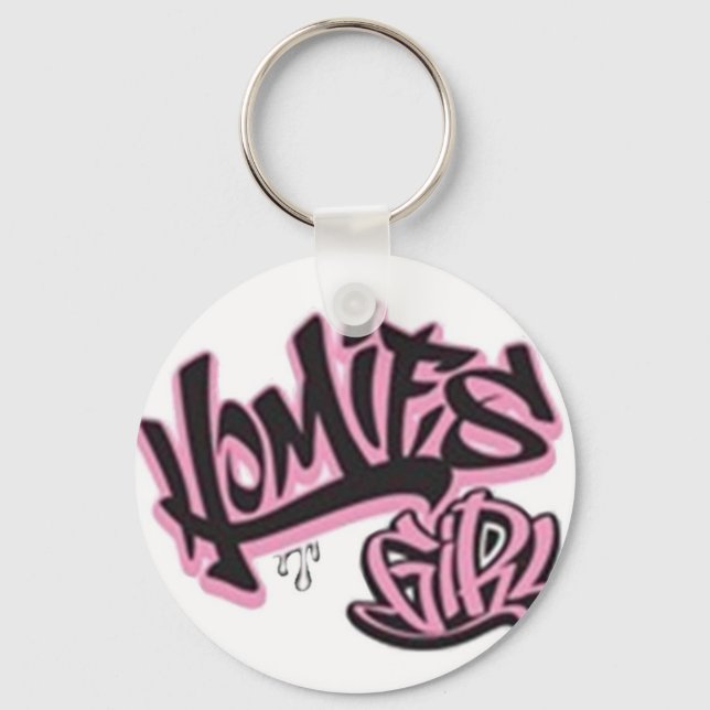 Homies Girl® Schlüsselanhänger (Vorderseite)