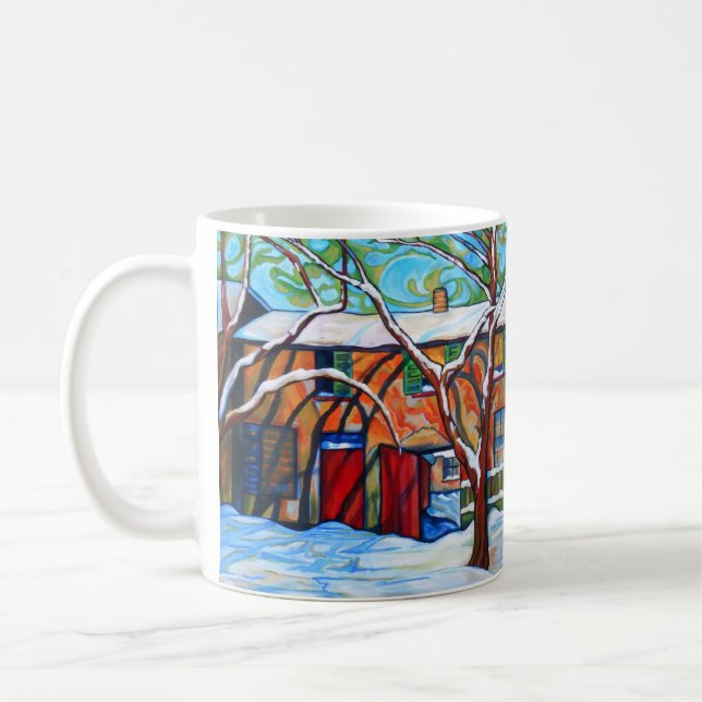 Hommage À Lawren Harris Coffee Mug (Gauche)