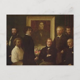 Hommage an Delacroix, 1864 Postkarte