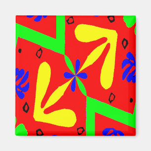 Hommage an die Entwürfe von Matisse Magnet