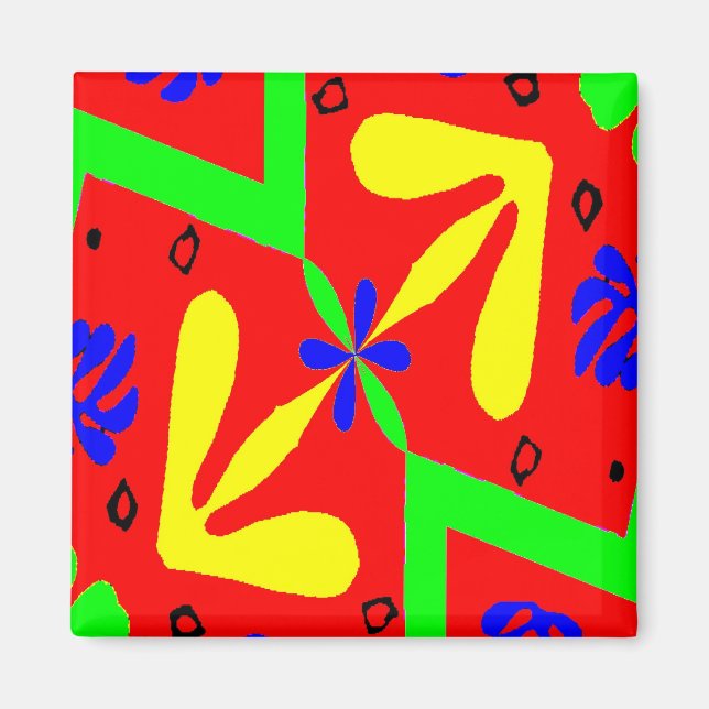 Hommage an die Entwürfe von Matisse Magnet (Vorne)