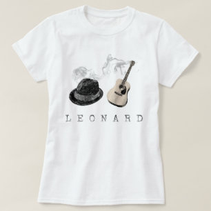 Hommage an Leonard zeichnend T-Shirt