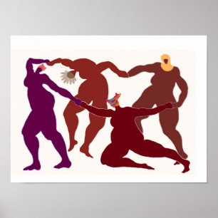 Hommage an Matisse Poster