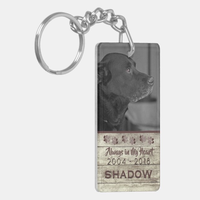 Hommage commémoratif de photo d'animal familier à (Devant gauche)