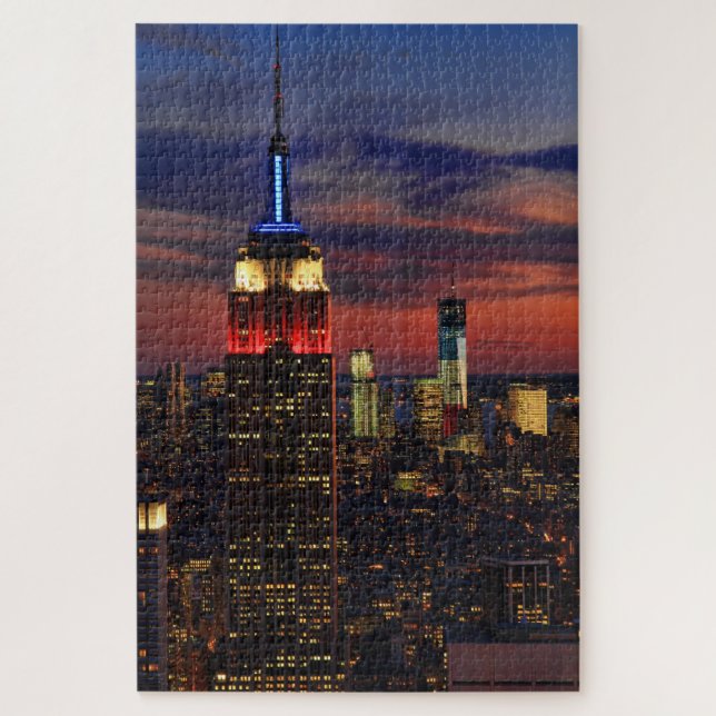 Hommage in Light Sept 11, World Trade Center ESB # (Vertikal)