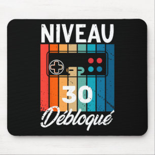 Homme 30 Ans Anniversaire Gamer 30 Spaß 1 Mousepad