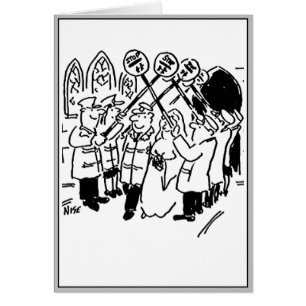 Homme à la sucette se mariant avec une garde d'hon
