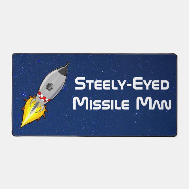 Homme aux missiles à oeil serré (Recto)