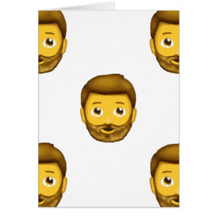 homme barbu émoji