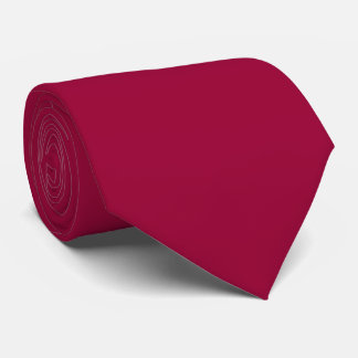 Homme classique élégant Plain Rouge Violet Cravate