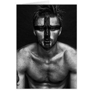 Homme courageux de coeur