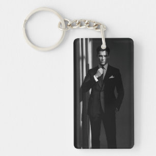 Homme d’affaires Porte - clé Cadeau masculin pour
