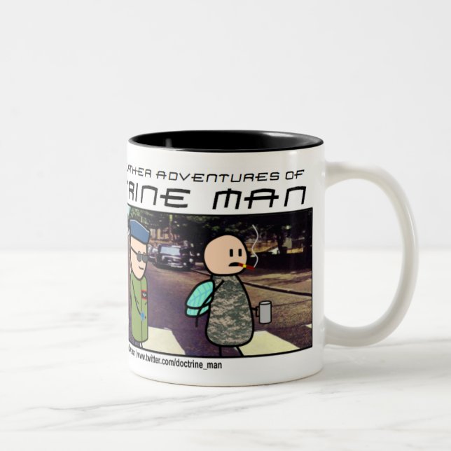 Homme de doctrine ! ! Tasse de route d'abbaye (Droit)