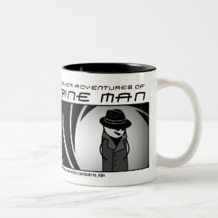 Homme de doctrine ! ! Tasse de type d'espion